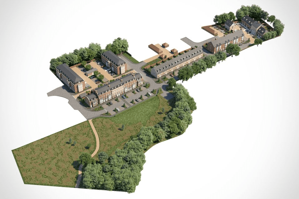Abbots Gate site, render